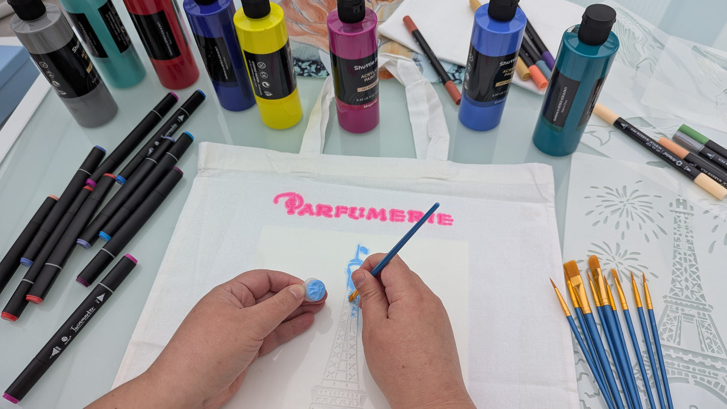 Taschen-Bemal-Workshop: 06.11.25 18:00Uhr in Wassenberg-Rothenbach